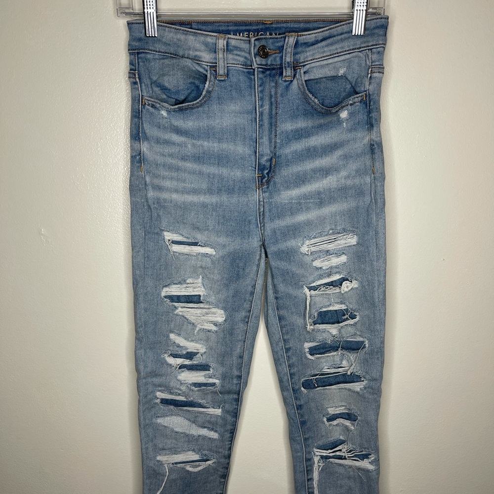 American Eagle High Waisted Skinny Jeans